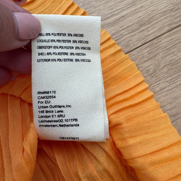 Anthropologie Pleated Braided Goddess Halter Flowy Tank Top Size S NEW - Picture 11 of 13